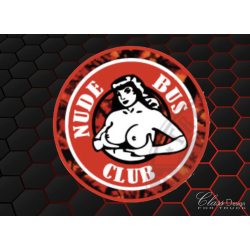 STICKERS NUDE BUS DANOIS ROUGE