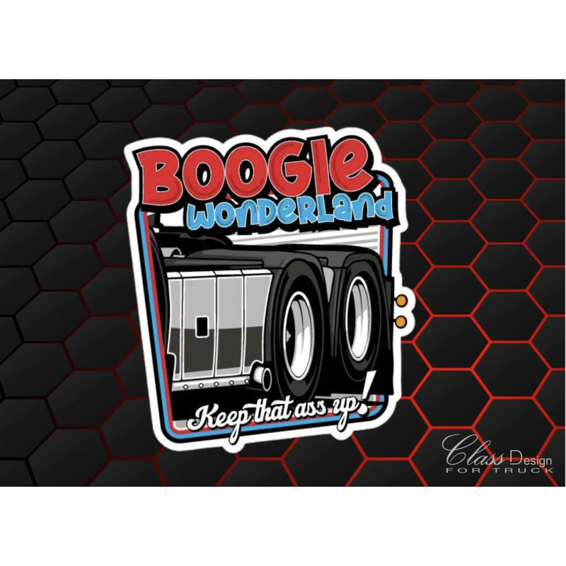 STICKERS - BOOGIE WONDERLAND