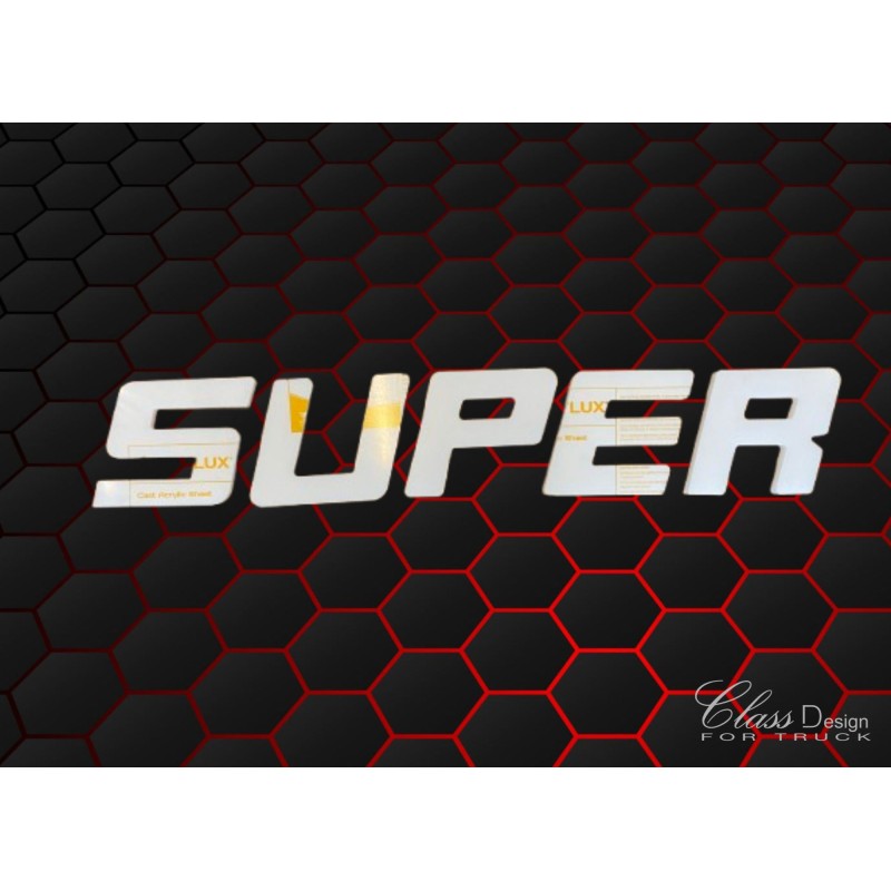 SUPER DE CALANDRE BLANC