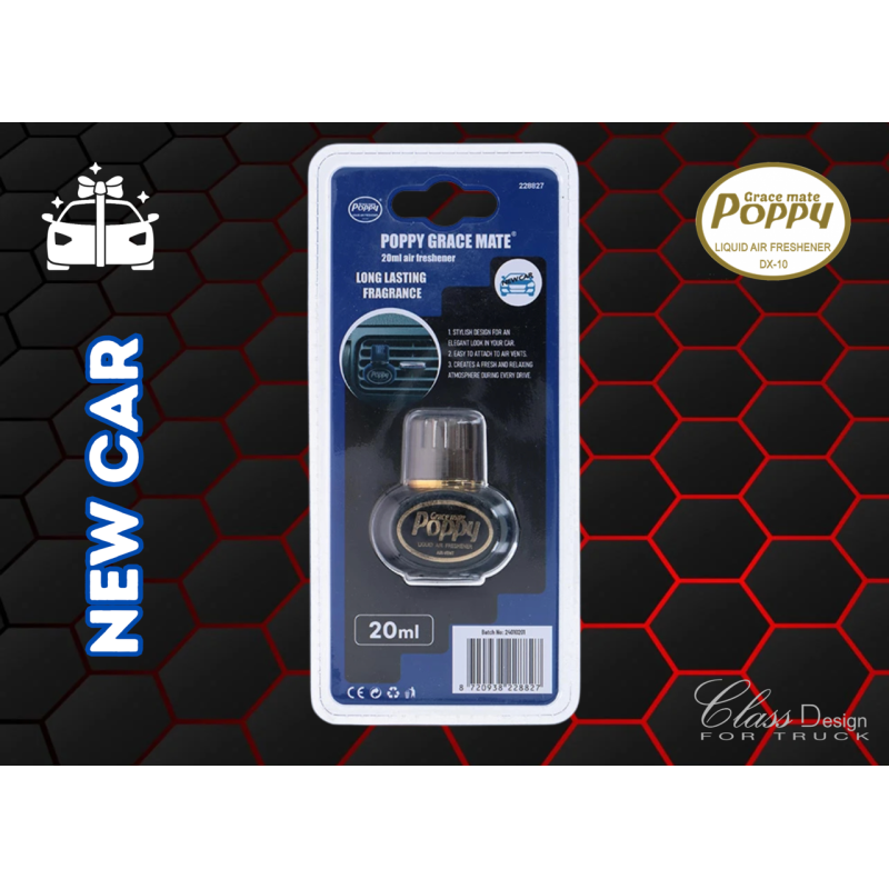 MINI POPPY LIQUIDE NEW CAR