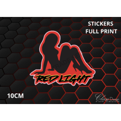 STICKERS RED LIGHT