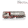 DE GROOT LEERBROEK DAF XG+ 4X2 CHROME TANK TRAILER - 3 AXLE