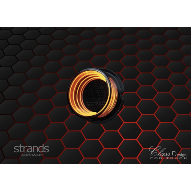 Feu de position latéral FOR9T GEO | Orange