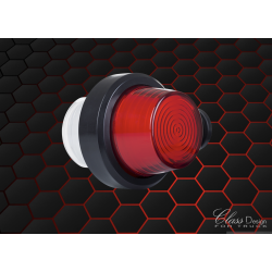 Bouliche Néon Blanc/Rouge