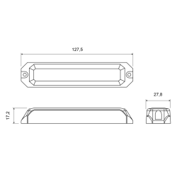 FEU FLASH 6 LED BLEU