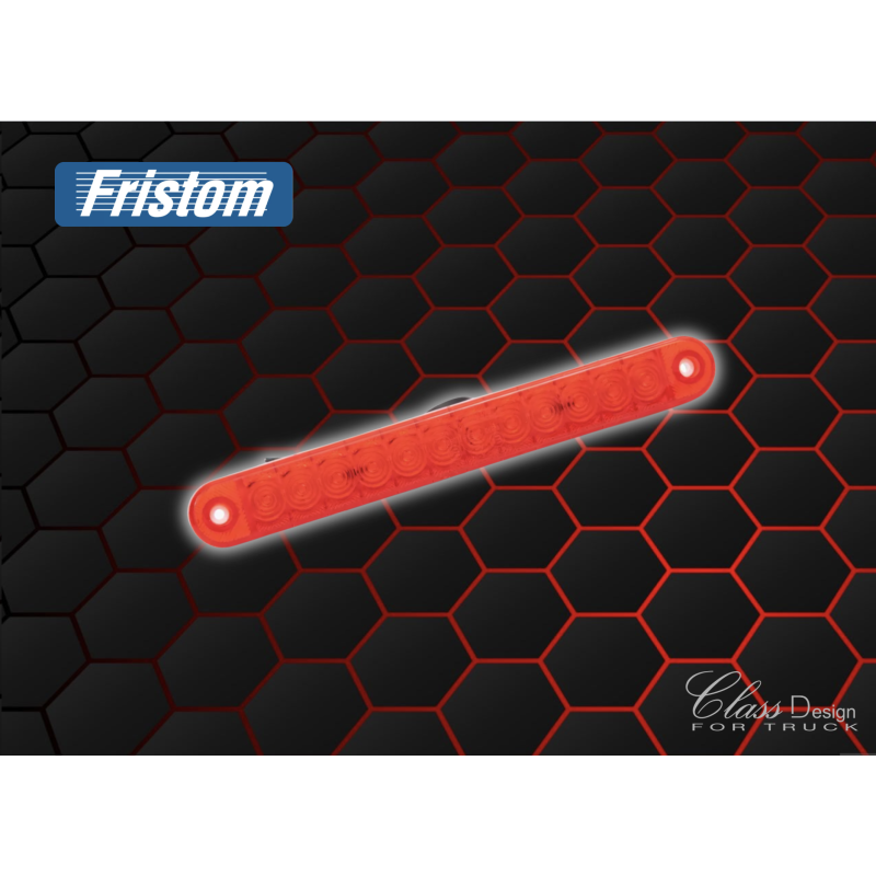 Réglette 12 LED Éclairage Rouge