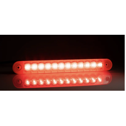 Réglette 12 LED Éclairage Rouge