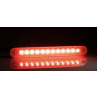 Réglette 12 LED Éclairage Rouge