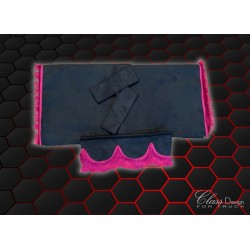 PACK RIDEAUX + FRANGE NOIR/ROSE