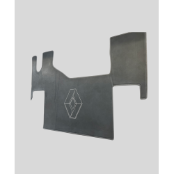 DÉPOT VENTE - TAPIS CAPOT MOTEUR RENAULT T - PLANCHER PLAT - SKAI GRIS