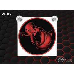 ENSEIGNE DE PARE-BRISE - ANGRY DUCK