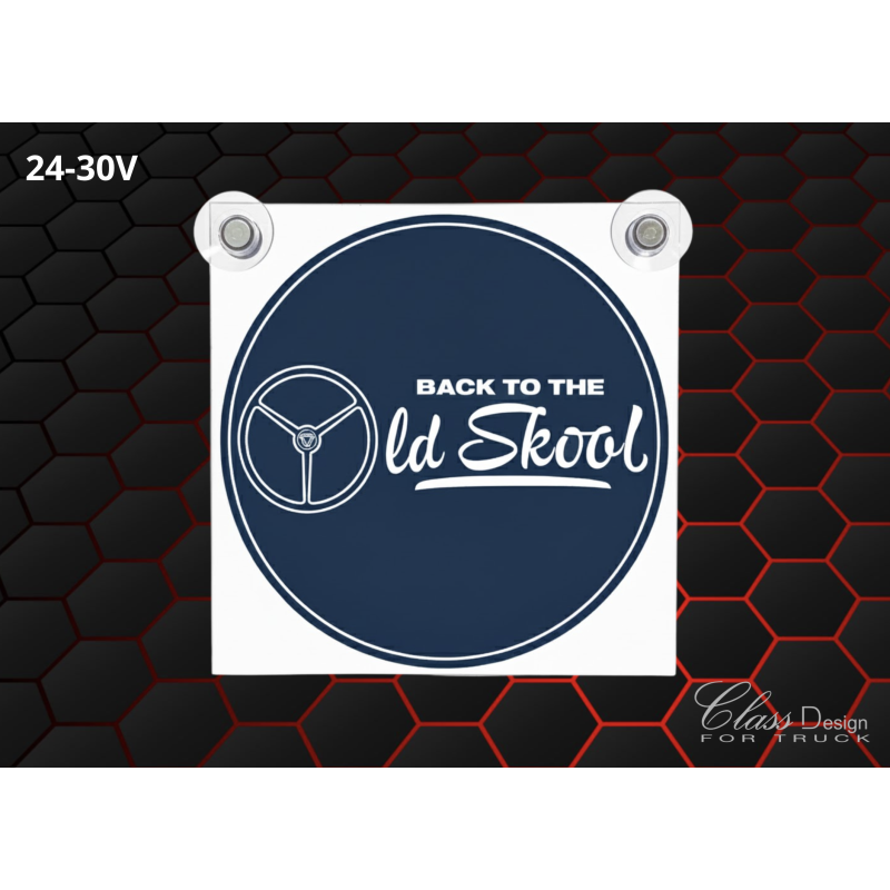 ENSEIGNE DE PARE-BRISE - BACK TO THE OLD SKOOL