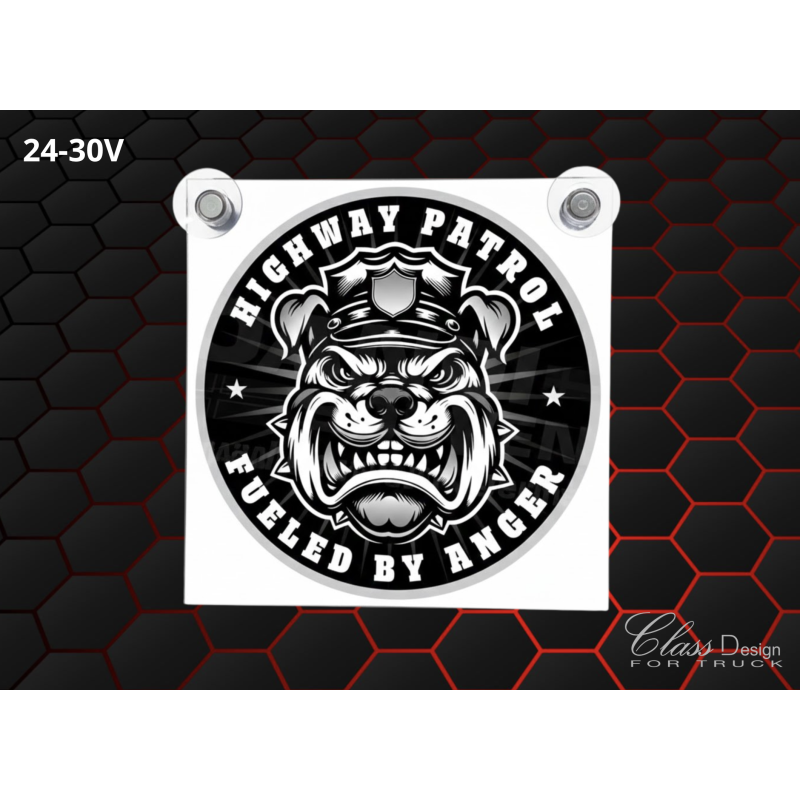 ENSEIGNE DE PARE-BRISE - HIGHWAY PATROL