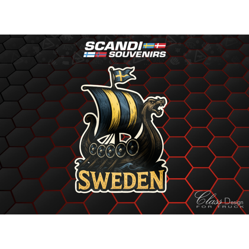 STICKERS - Sweden Viking