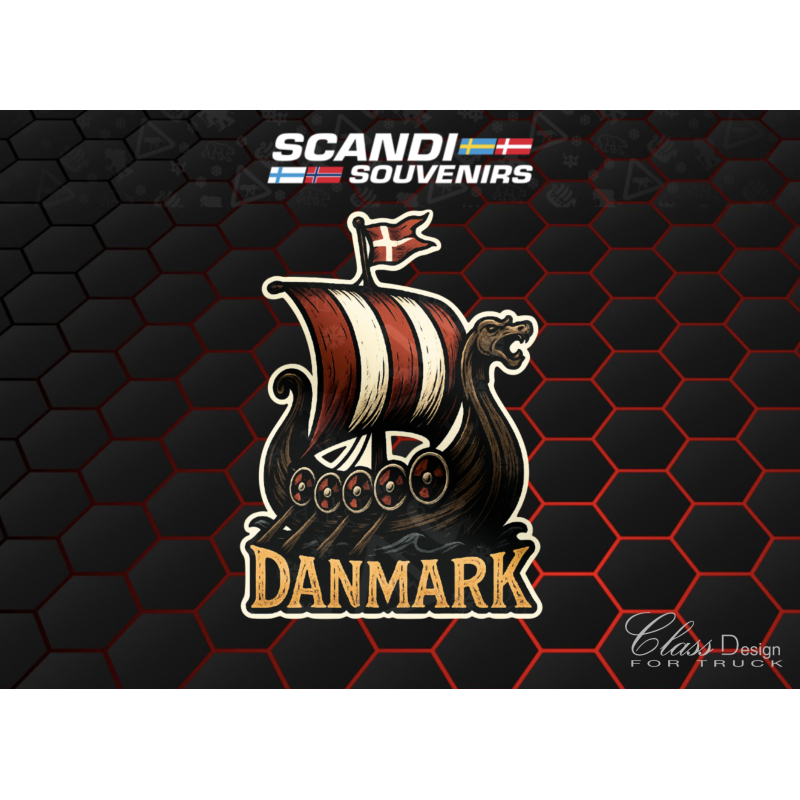 STICKERS - Danmark Viking