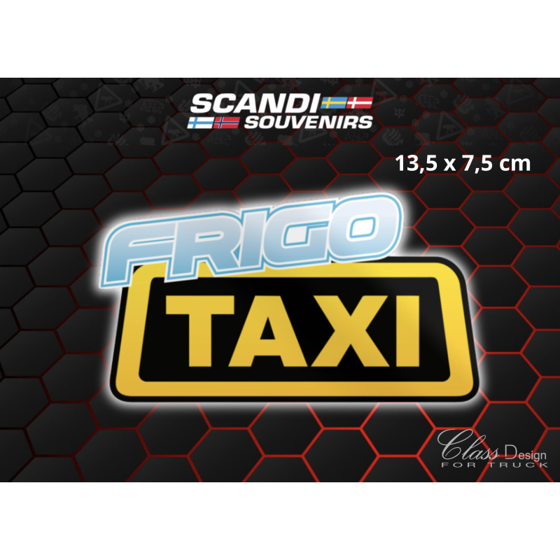 STICKERS - Frigo Taxi