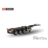 WHITE LINE CONTAINER TRAILER - 3 AXLE - 03-1010