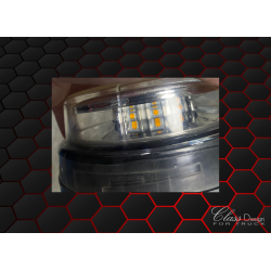 DÉPÔT VENTE - GYROPHARES MULTIPLAT ÉCLAIRAGE ORANGE AVEC SES 2 PINCES