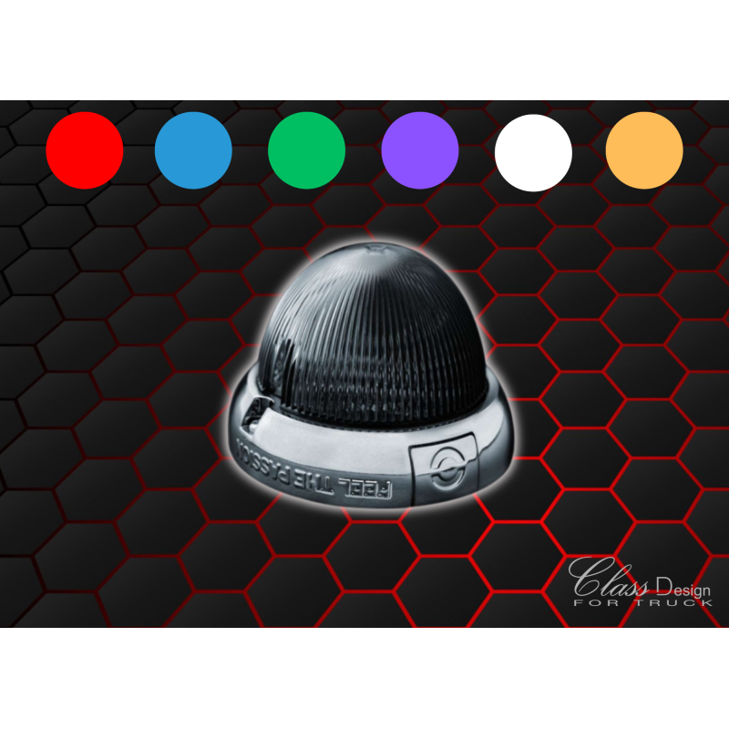 IZE LED Melon 6 Couleurs Lumière Intérieure