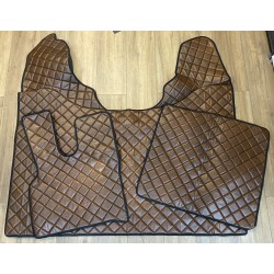DÉPÔT VENTE - TAPIS CAPOT MOTEUR GAUFRÉ MARRON DAF 106