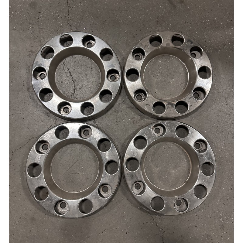 DÉPOT VENTE - Lot 4x Couronnes Inox VOLVO