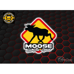 MOOSE ON THE LOOSE - FULL PRINT STICKER