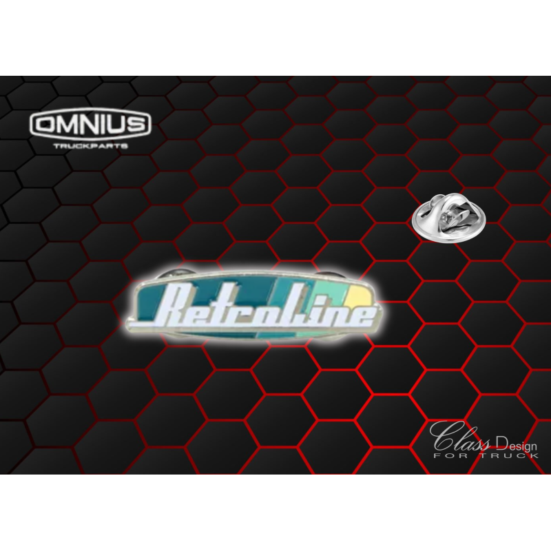 PIN'S 200 - RETROLINE - ARGENT