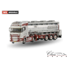 DE GROOT LEERBROEK DAF XG+ 4X2 CHROME TANK TRAILER - 3 AXLE