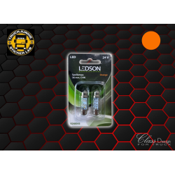 LOT NAVETTE ORANGE À LED