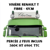 Pack VISIÈRE RENAULT T - Fixation + 2 Feux + Visserie inclus