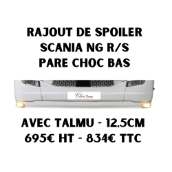 Rajout de Spoiler SCANIA NG R/S - Pare choc BAS