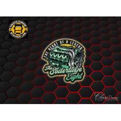 STICKERS - THE SÖDERTÄLJE EIGHT - AUTOCOLLANT FULL PRINT