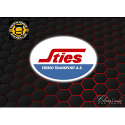 STIES - OVALE - AUTOCOLLANT