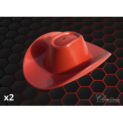 Chapeaux adaptables pour Michelin - rouge