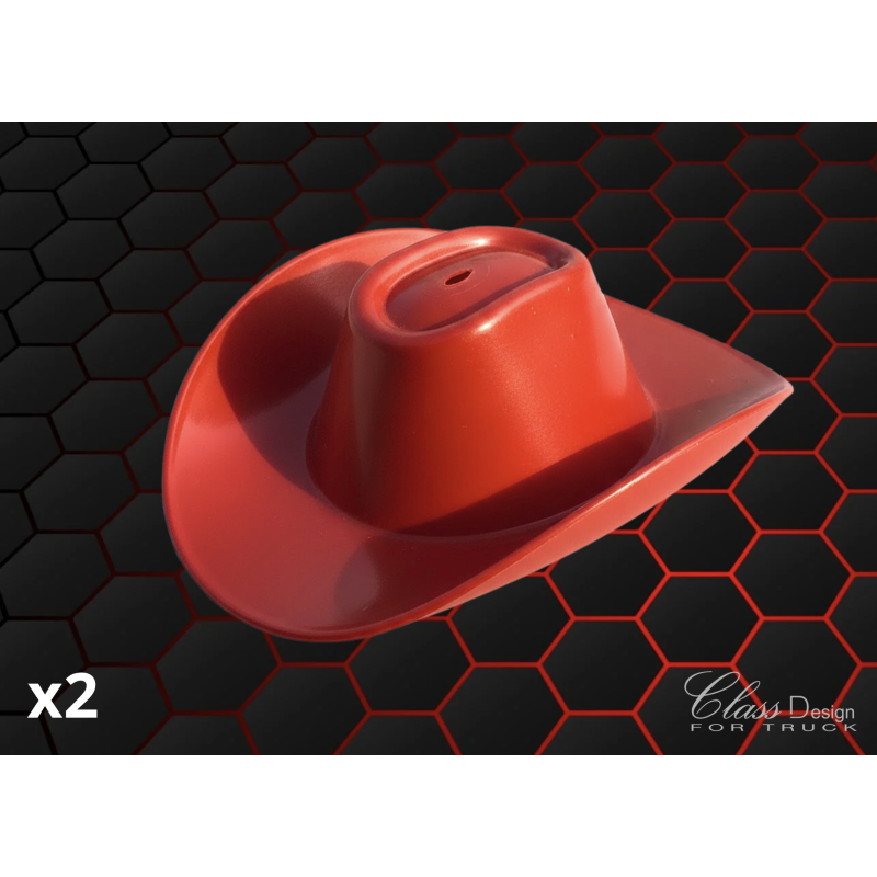 Chapeaux adaptables pour Michelin - rouge