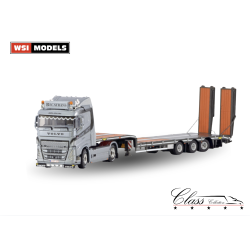 BECATRANS BV VOLVO FH5 SLEEPER CAB 4X2 SEMI LOW LOADER WITH RAMPS - 3 AXLE