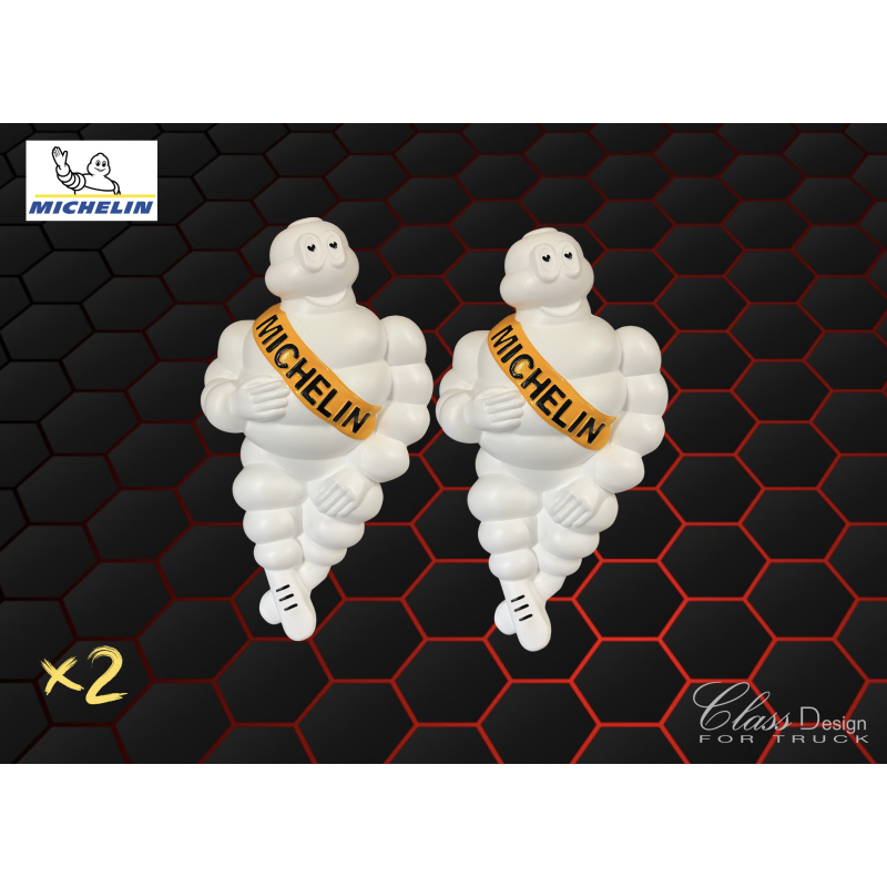 Pack 2 Michelin Oldschool non éclairés