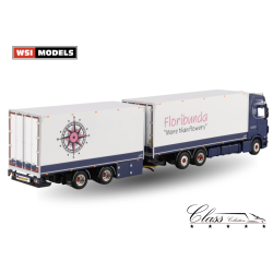 FLORIBUNDA SCANIA S HIGHLINE CS20H RIGED REEFER TRUCK 6X2 TAG AXLE RIGED REEFER DRAWBAR CENTRE-AXLED TRAILER - 5 AXLE