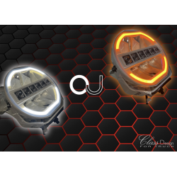 SIBERIA SKYLORD DRIVING LIGHT 9″ - BLANC