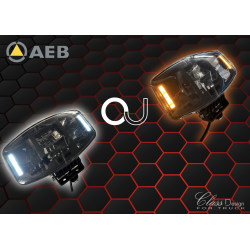 Feu longue-portée avec feu de position