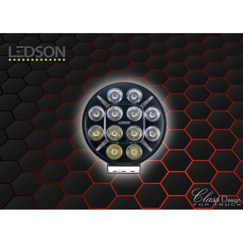 Feu longue portée LEDSON Pollux 9 full LED blanc