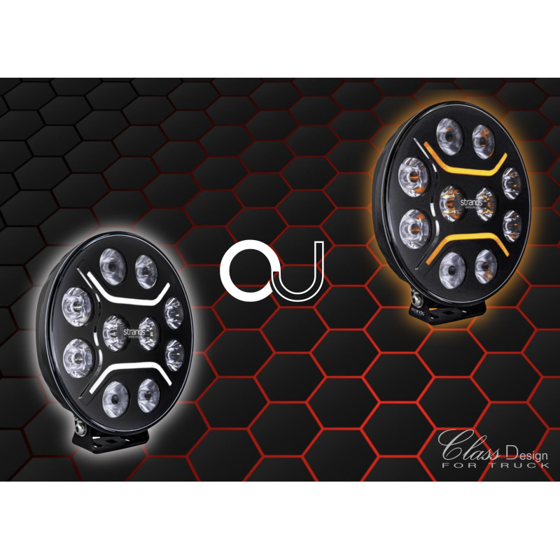 Longue Portée Dark Knight INTENSE 9″ LED