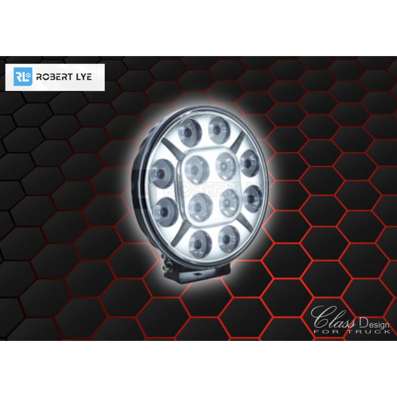 Feu longue portée 12 LED avec feu de position