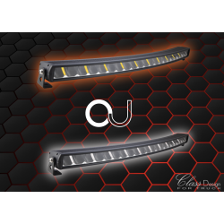 Barre à LED incurvée 110cm + Feu de position