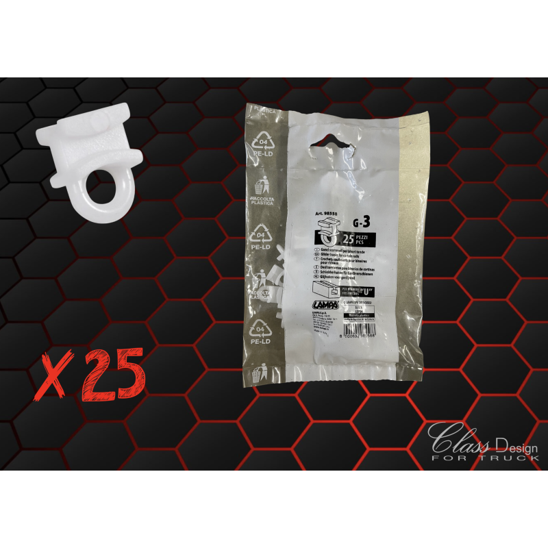 Crochets de rideaux G3