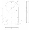 support droit inox pour gyrophare