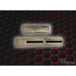 EMBRASES RIDEAUX - AJUSTABLES - ALCANTARA CAFÉ AU LAIT