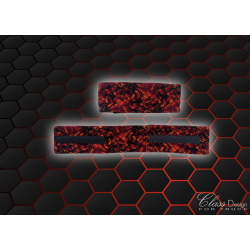 EMBRASES RIDEAUX - AJUSTABLES - DANOIS ROUGE