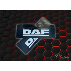 Bavette avant DAF Noir/Blanc 3D