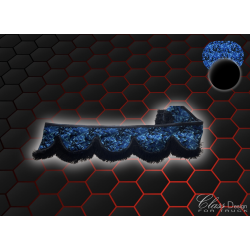 Frange Danois Bleu Fils Noirs